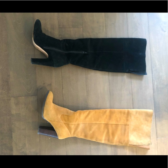 Aldo tall suede boots - each pair is sold separately - Picture 1 of 9